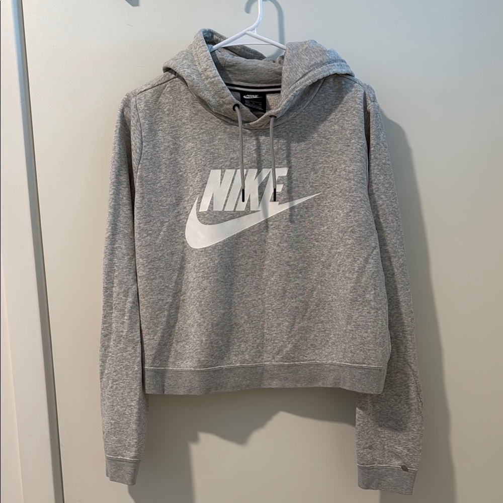 Nike Women's Gray Hoodie Sweater